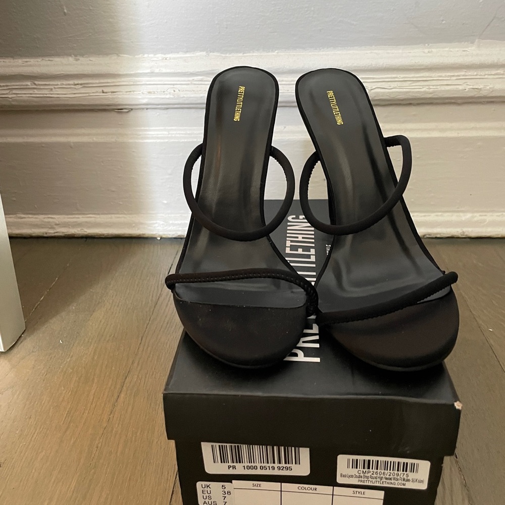 Black heels